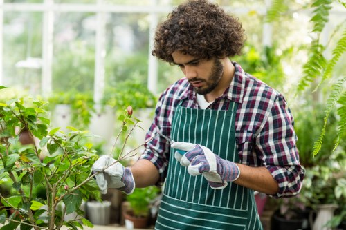 Gardeners Grahame Park creating a cared-for outdoor space