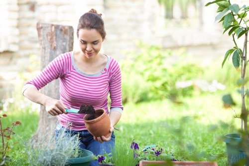 Charity partnership supporting reuse of garden materials