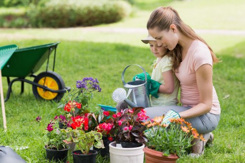 Garden clearance and planting services in Grahame Park