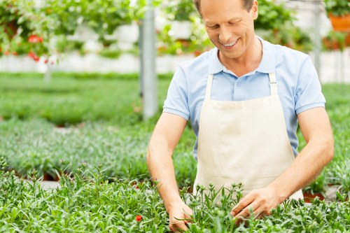 Recycling and sustainability in a Grahame Park garden service